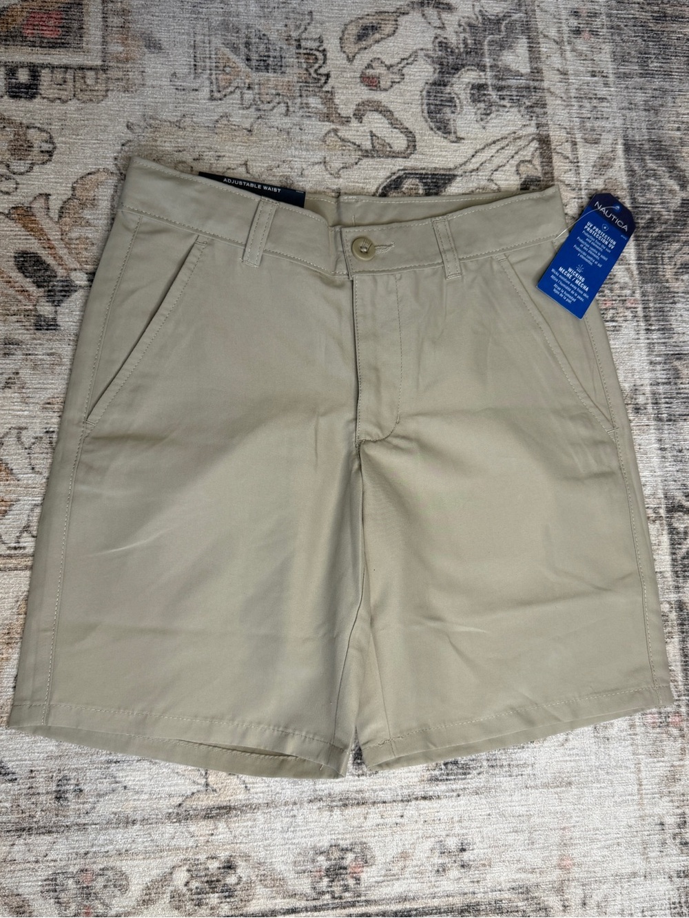 Nautica Boy’s Performance Khaki Shorts
